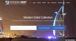 Desktop Screenshot of modern-debt.com